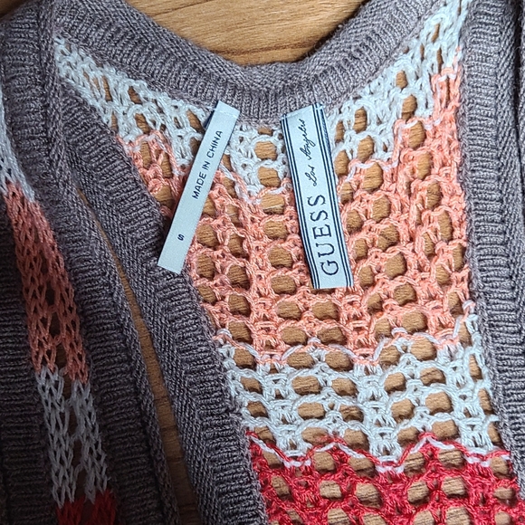 Guess Crochet Tank - Picture 1 of 5
